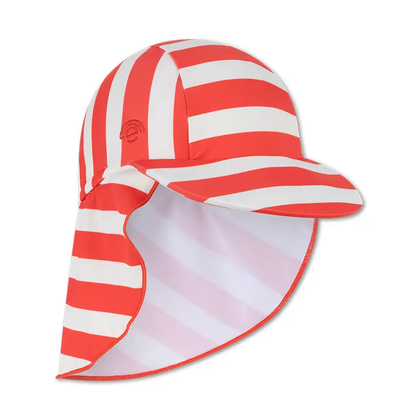 Uv Sun Cap Coastal Stripe