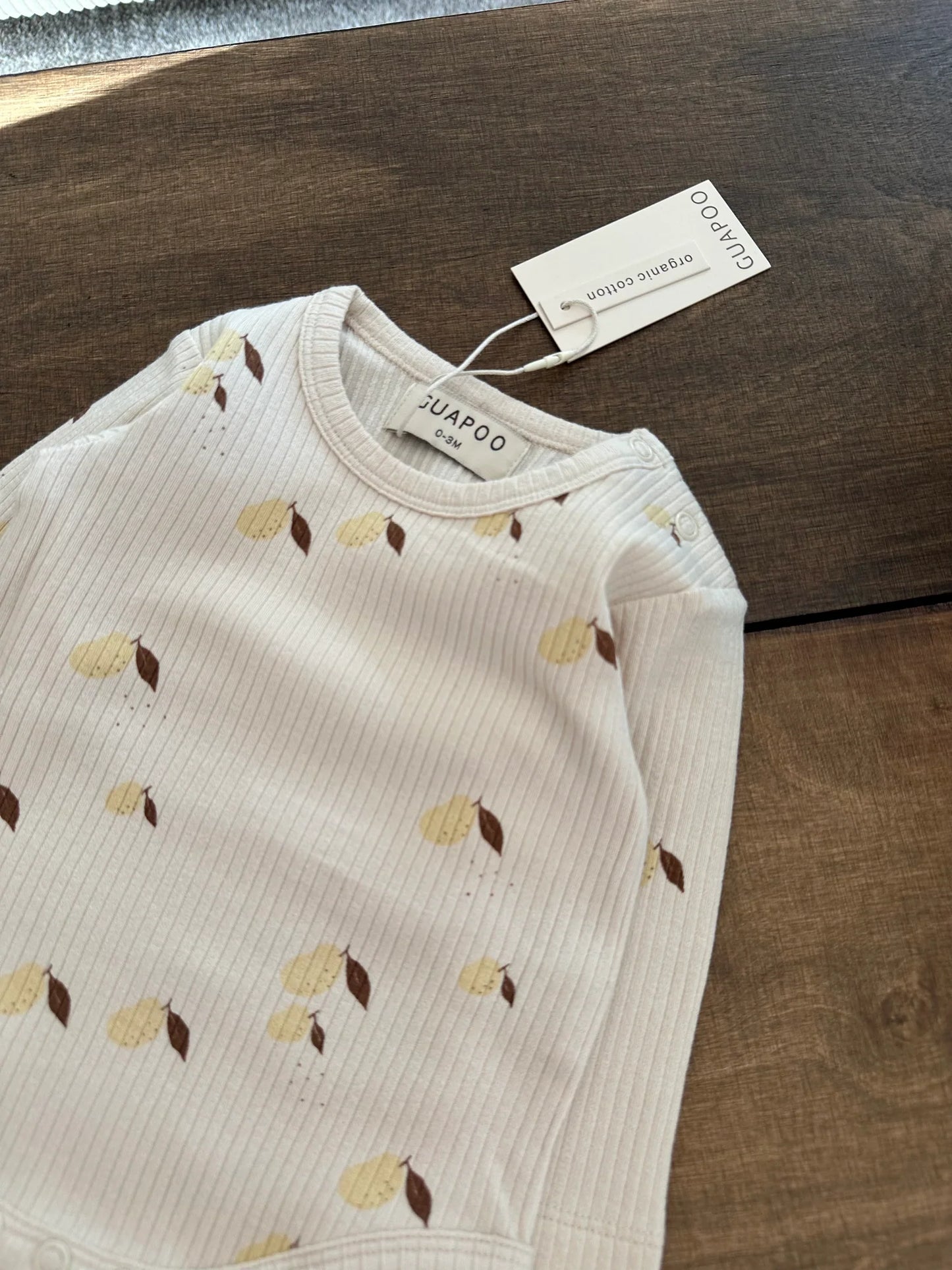 Baby body soft yellow