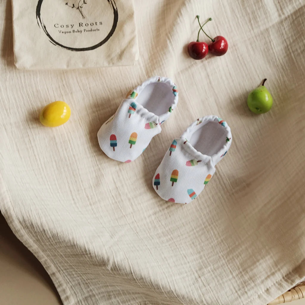 Vegan Shoes- Vanessa_Boesh X Cosy Roots - Ice Pops