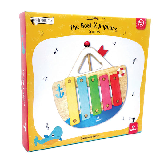 The boat xylophone 5 notes
