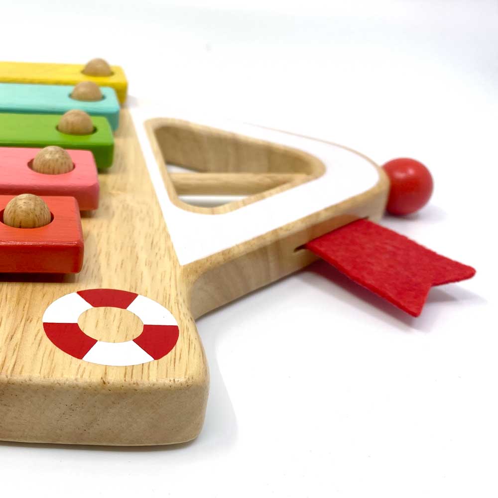 The boat xylophone 5 notes