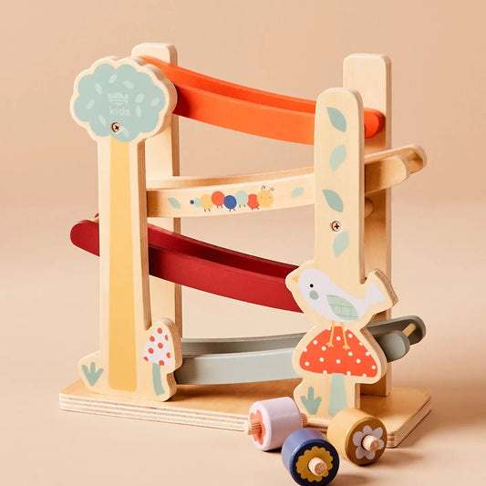 Just Bee Kids Wooden Garden Roller Ramp Toy