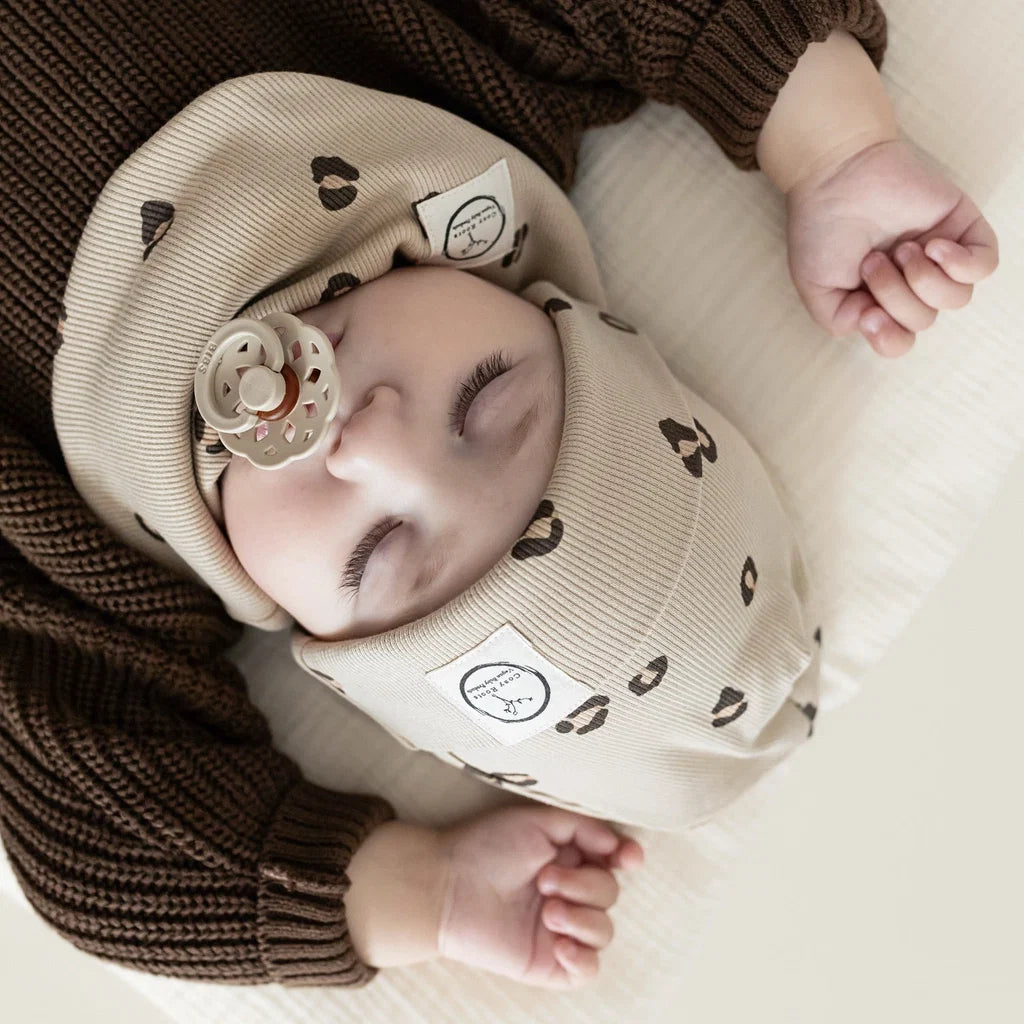 GOTS Organic Rib Beanie - Leo