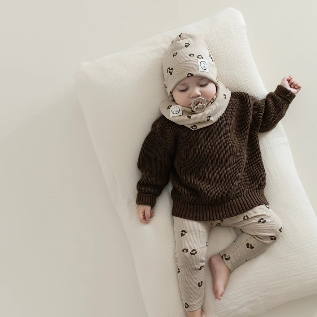 GOTS Organic Rib Beanie - Leo