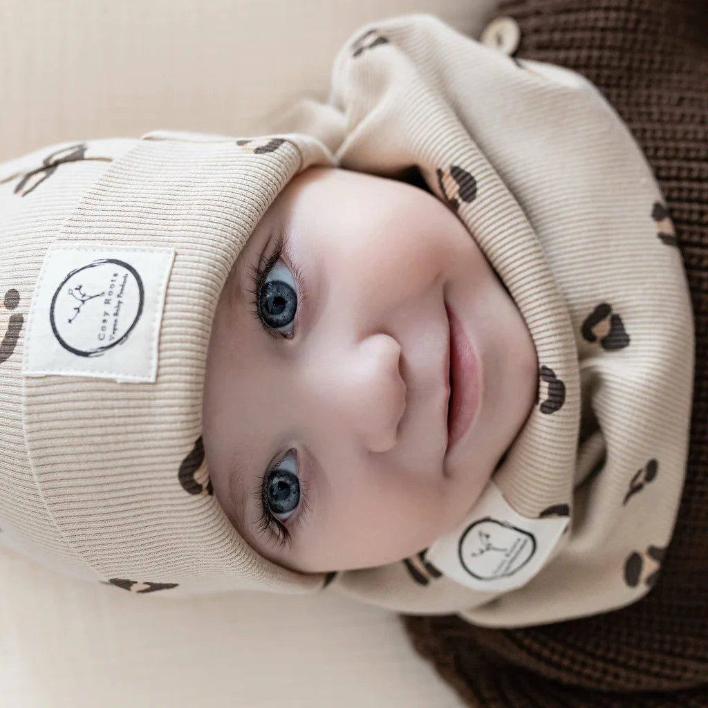 GOTS Organic Rib Beanie - Leo