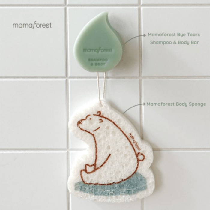 Shower and bath sponge