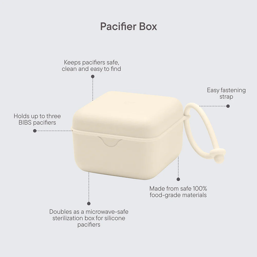BIBS x LIBERTY Pacifier Box - Eloise Ivory