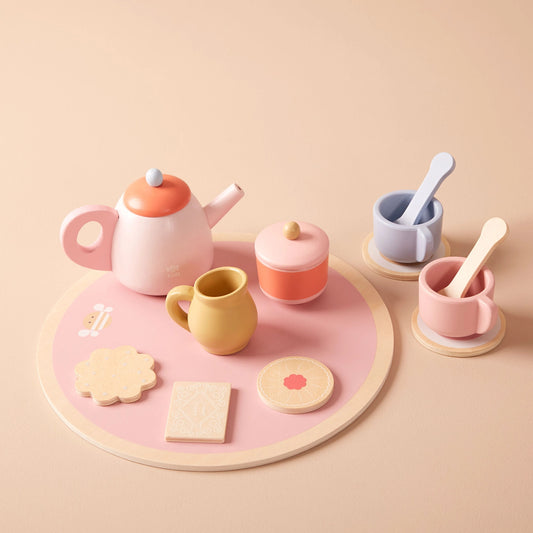 Just Bee Kids Wooden Tea Set Fsc