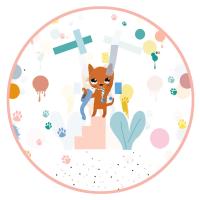 Rain cape- Cat