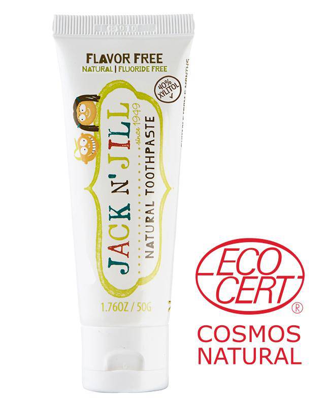 Jack N' Jill Natural Toothpaste Fluoride Free 50g